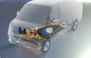 dung lượng pin xe tải điện -ev