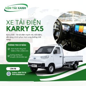 Xe điện Karry Ex 5- xetaidienvn