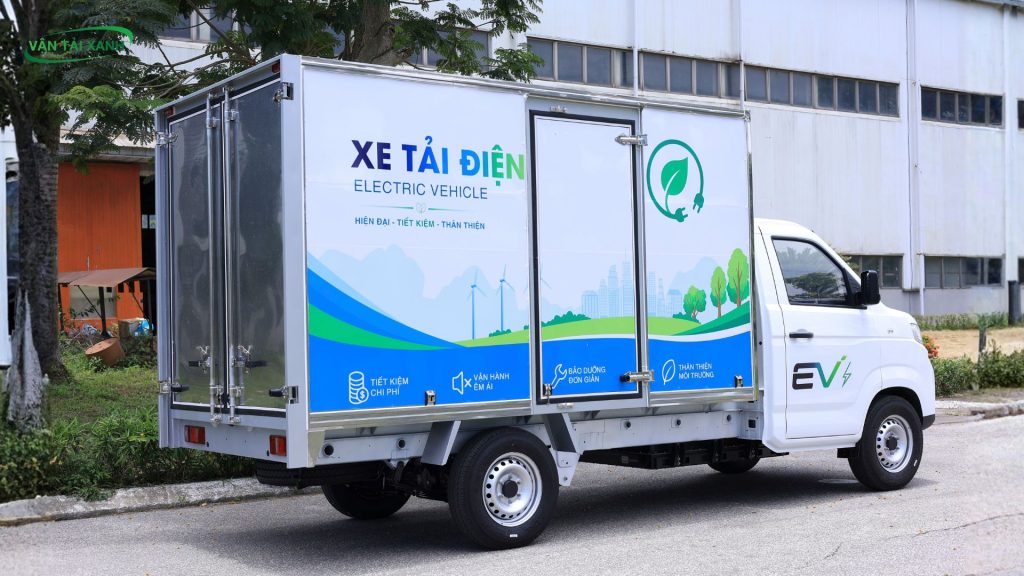 Các phiên bản đóng thùng đa dạng của xe tải điện nhẹ X5