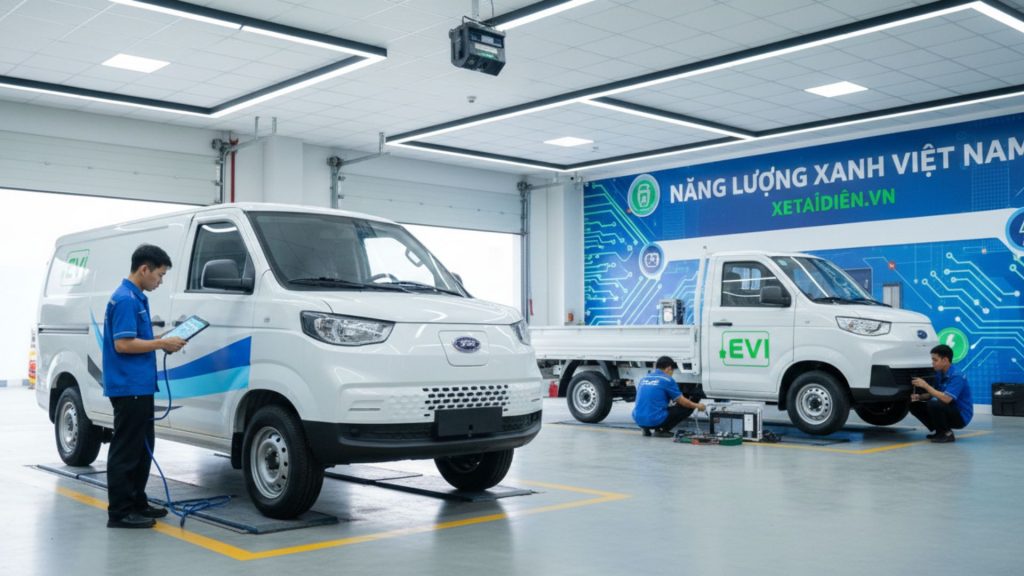 Động cơ xe tải điện Karry