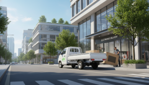 Xe tải điện x5 - giao hàng đô thị