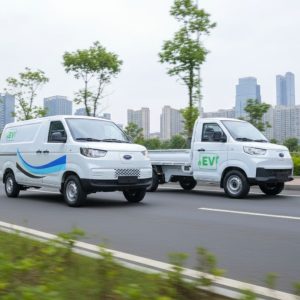 trải nghiệm lái thử xe tải điện