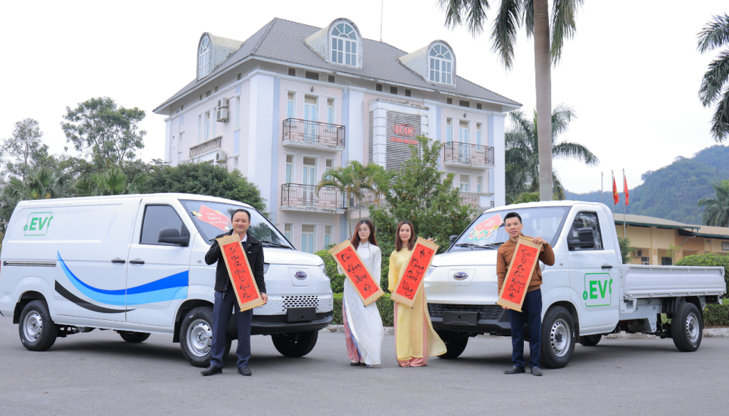 Xe Tải Điện - Vận Tải Xanh - Banner