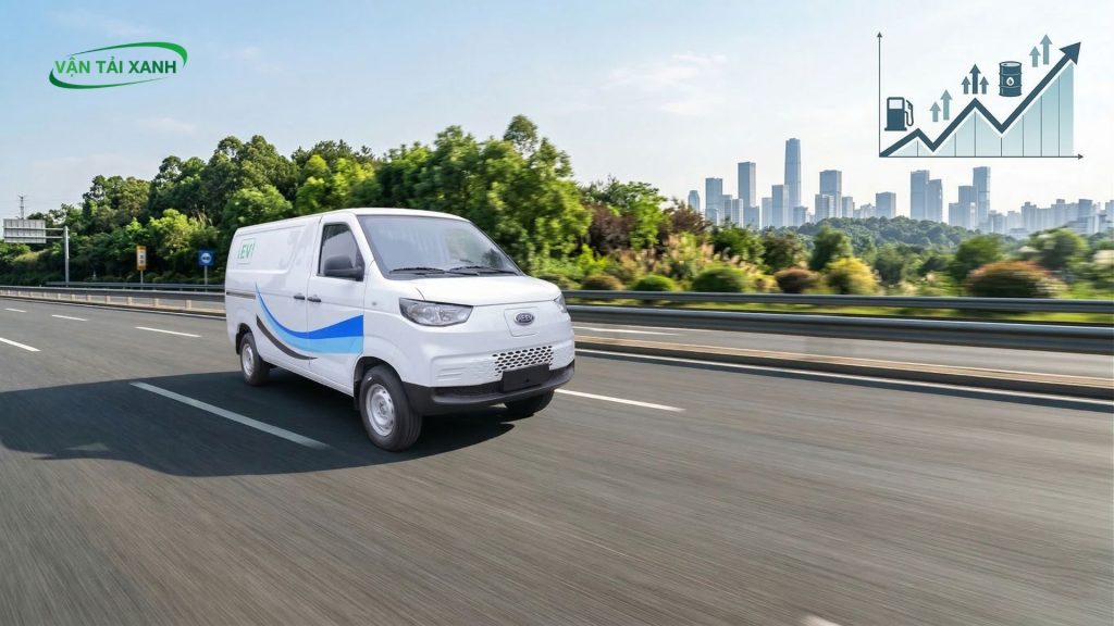 Chi Phí Vận Hành Xe Van Điện E5