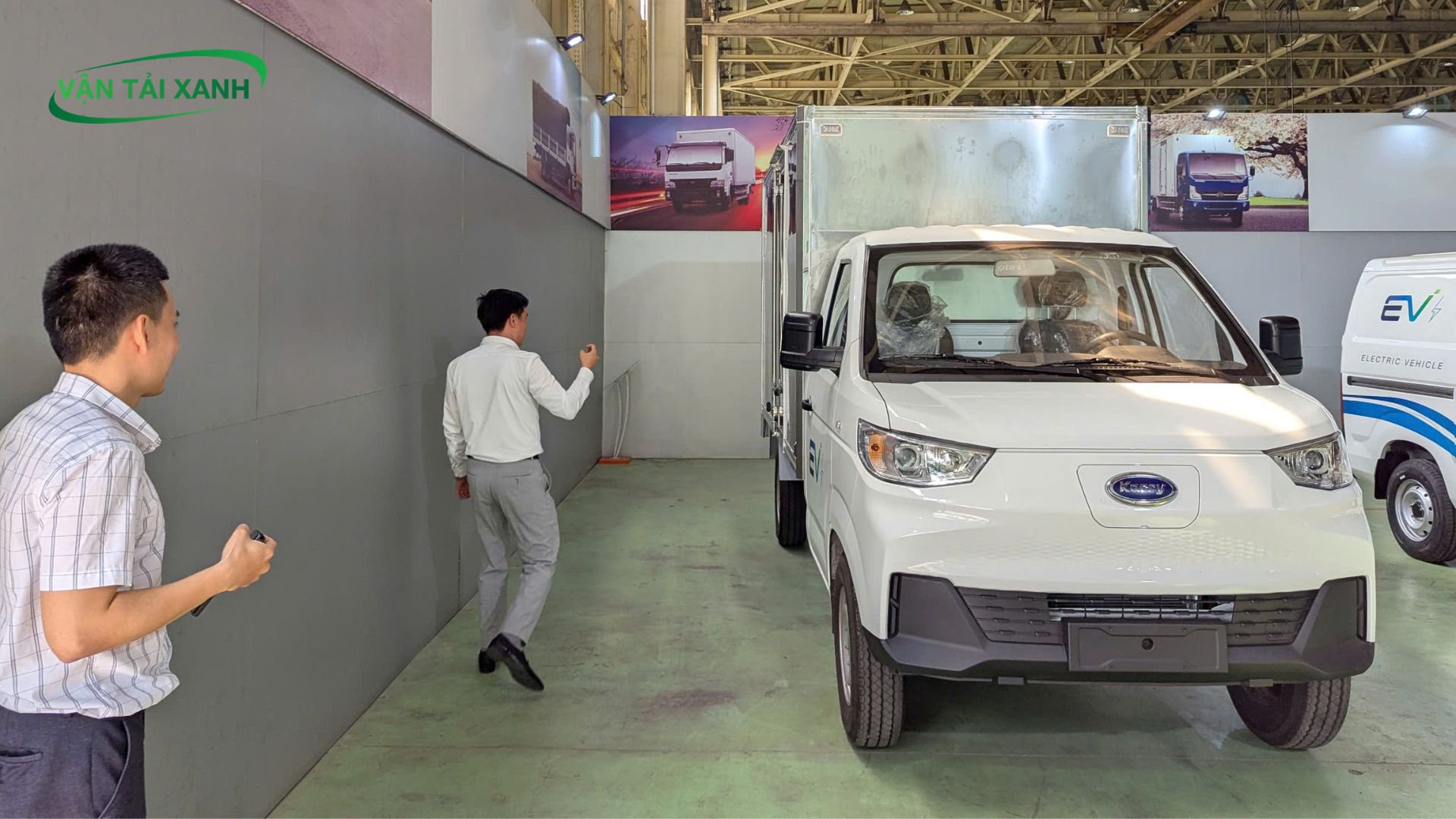 Xe Tải Điện Với Tải Trọng Gần 1,5 Tấn ( 1495Kg) Tiện Nghi Hiện Đại