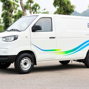 Hình ảnh hoàn thiện xe van điện E5 chuẩn bị ra mắt 2026