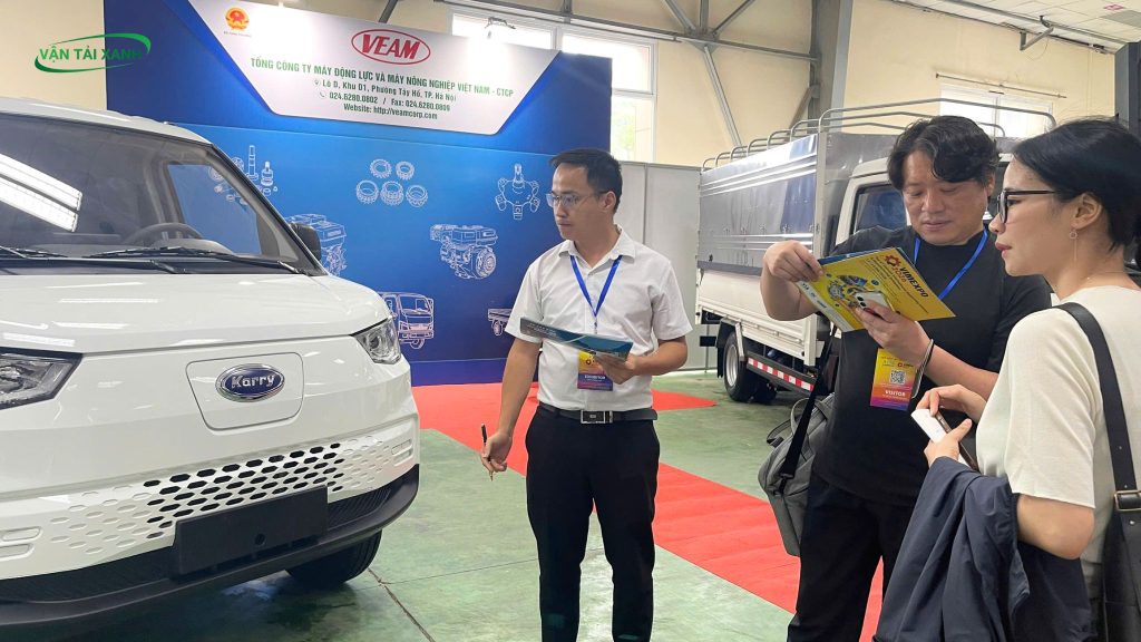 Giới thiệu xe tải điện karry cho khách hàng
