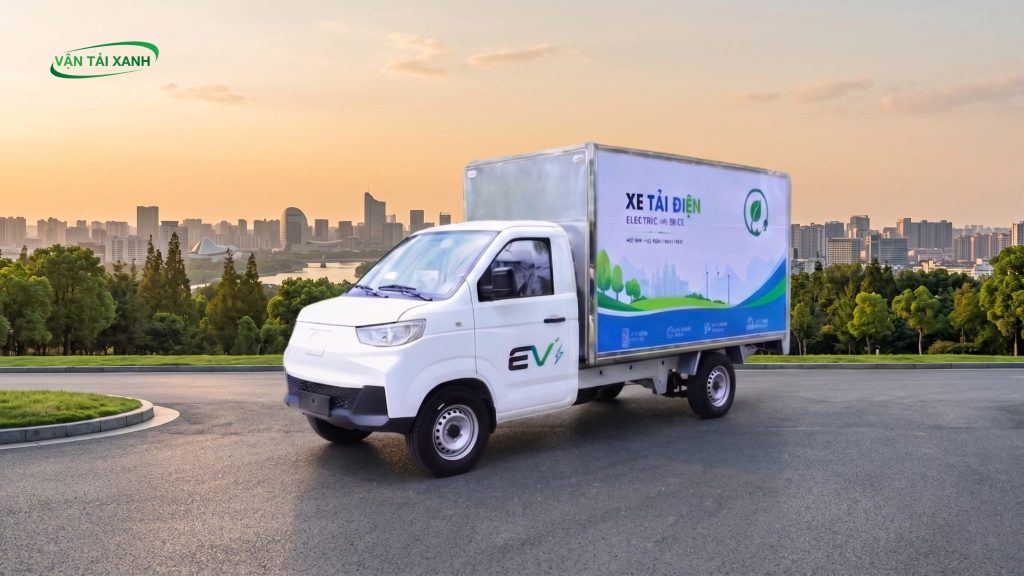 Xe tải điện X5 - phiên bản thùng kín