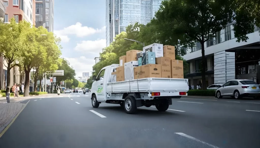 Xe Tải Điện Karry X5 - Trang Bị Thùng Lửng