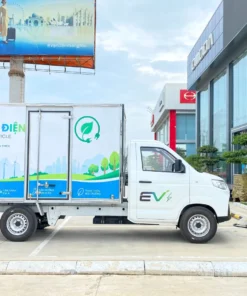 Tổng quan ngoại thất xe tải điện Karry thùng kín 1.495kg - Xetaidien.vn