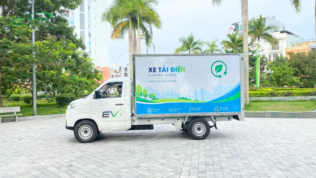 Ngoại thất xe tải điện Karry X5 - 2026
